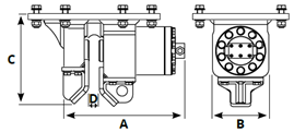 PLURY H-BEAM CLAMP - Klammer für H-Träger