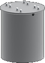 PLURY BELL CONCRETE - Glocke zum Zentrieren von Stahlarmierungen für Betonpfähle Ø650mm
